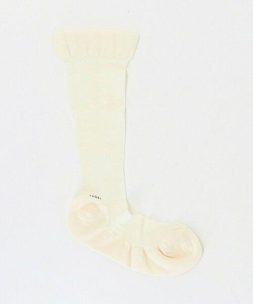 UNITED ARROWS / ユナイテッドアローズ ソックス | ＜YUQRI＞SHEER ハイソックス（WHITE）