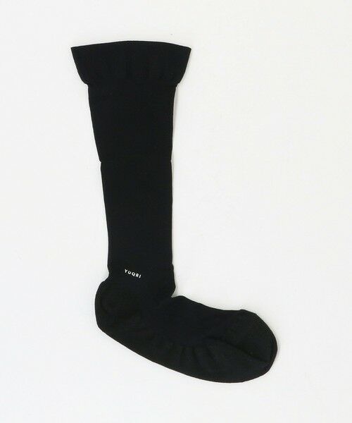 UNITED ARROWS / ユナイテッドアローズ ソックス | ＜YUQRI＞SHEER ハイソックス（BLACK）