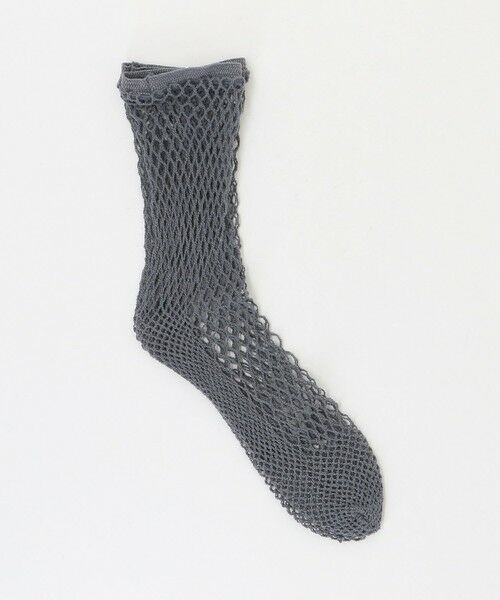UNITED ARROWS / ユナイテッドアローズ ソックス | ＜babaco＞FISH NET ソックス（DK.GRAY）