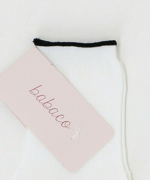 UNITED ARROWS / ユナイテッドアローズ ソックス | ＜babaco＞CTN リブ ソックス | 詳細4