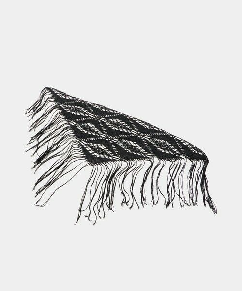 UNITED ARROWS / ユナイテッドアローズ マフラー・ショール・スヌード・ストール | ＜ASAUCE MELER＞C FRG TRI  ストール | 詳細1