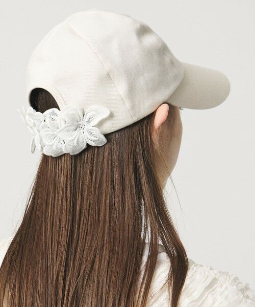 UNITED ARROWS / ユナイテッドアローズ キャップ | ＜Athena New York＞ALICIA フラワー キャップ | 詳細1
