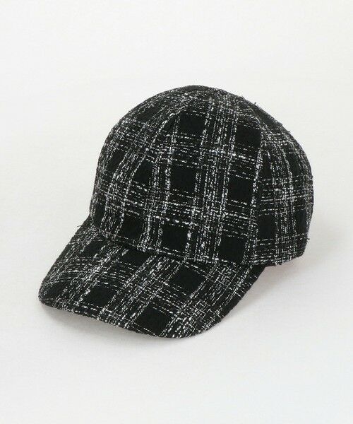 UNITED ARROWS / ユナイテッドアローズ キャップ | ＜IRIS 47＞チェック キャップ（BLACK）