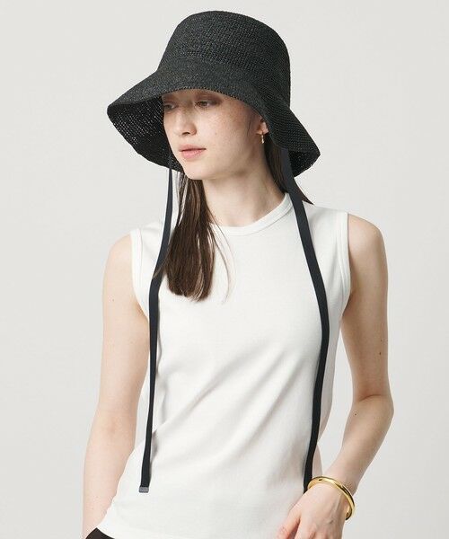 UNITED ARROWS / ユナイテッドアローズ ハット | ラフィア/リボン ハット UV | 詳細3