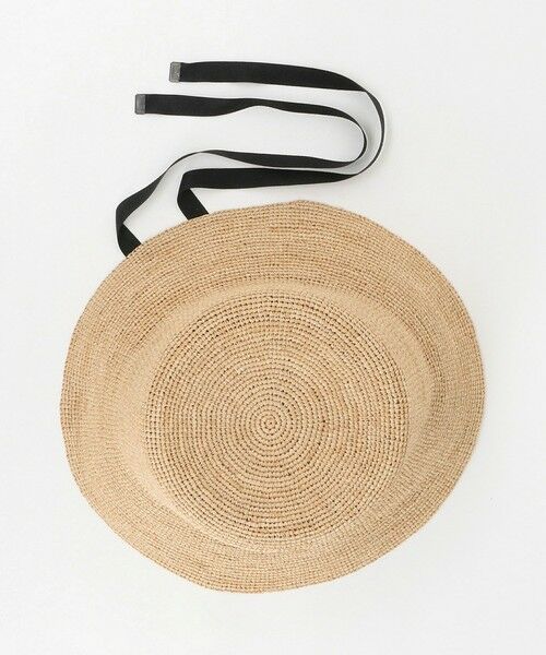 UNITED ARROWS / ユナイテッドアローズ ハット | ラフィア/リボン ハット UV | 詳細14