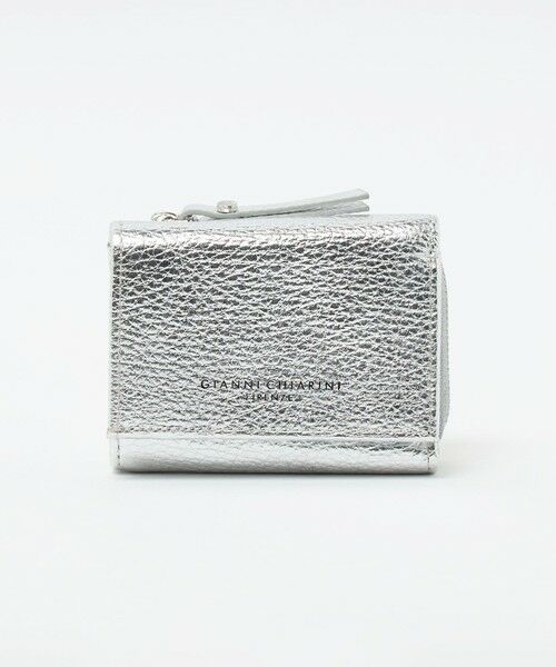 UNITED ARROWS / ユナイテッドアローズ 財布・コインケース・マネークリップ | ＜GIANNI CHIARINI＞三つ折りウォレット MTL（SILVER）