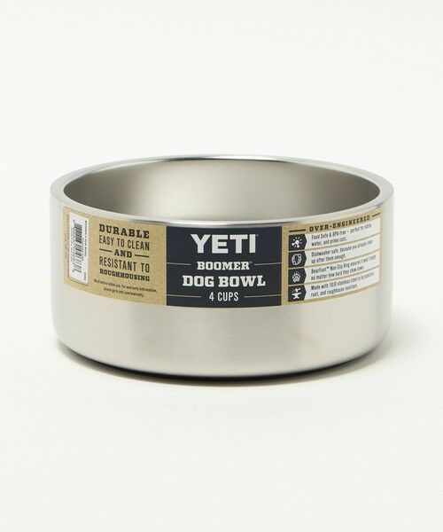 UNITED ARROWS / ユナイテッドアローズ ペットグッズ | ＜YETI＞ブーマー4 ドッグボウル（SILVER）