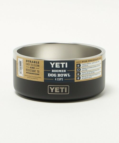 UNITED ARROWS / ユナイテッドアローズ ペットグッズ | ＜YETI＞ブーマー4 ドッグボウル（BLACK）