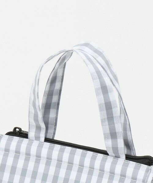 UNITED ARROWS / ユナイテッドアローズ トートバッグ | ギンガムチェック ロゴ ランチバッグ | 詳細4
