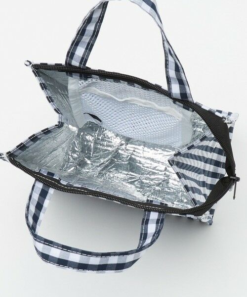 UNITED ARROWS / ユナイテッドアローズ トートバッグ | ギンガムチェック ロゴ ランチバッグ | 詳細12