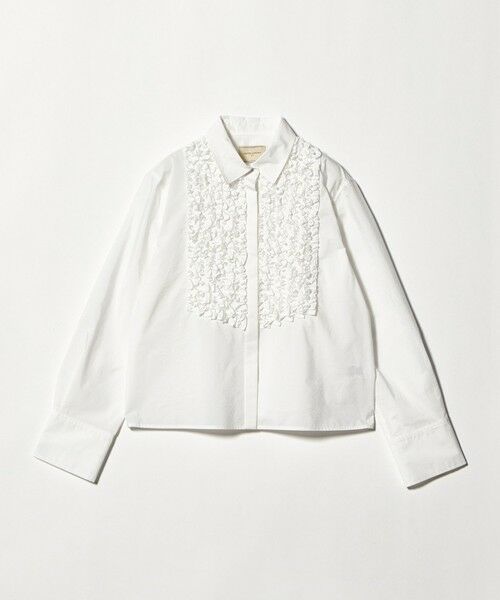 UNITED ARROWS / ユナイテッドアローズ シャツ・ブラウス | ファブリカ ミニフリル シャツ（OFF WHITE）