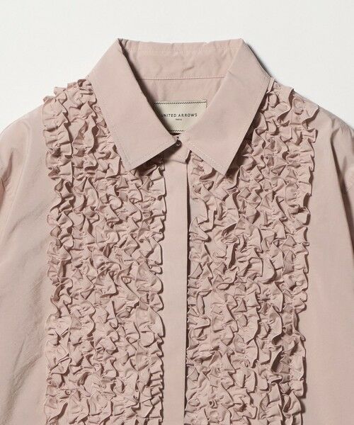 UNITED ARROWS / ユナイテッドアローズ シャツ・ブラウス | ファブリカ ミニフリル シャツ | 詳細4