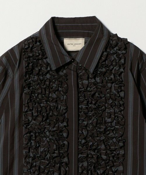 UNITED ARROWS / ユナイテッドアローズ シャツ・ブラウス | ファブリカ ミニフリル シャツ | 詳細10