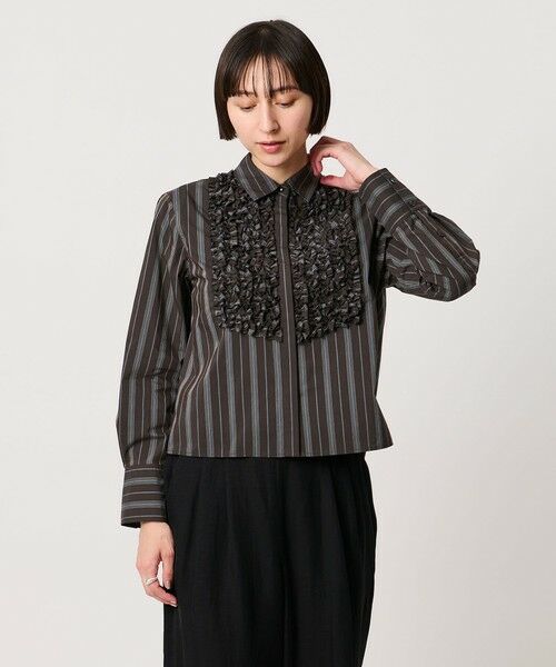 UNITED ARROWS / ユナイテッドアローズ シャツ・ブラウス | ファブリカ ミニフリル シャツ | 詳細22