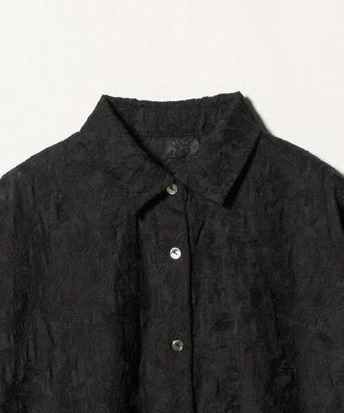 UNITED ARROWS / ユナイテッドアローズ シャツ・ブラウス | エンブロイダリー シアー シャツ | 詳細4