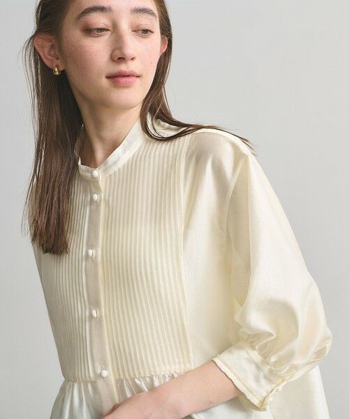 UNITED ARROWS / ユナイテッドアローズ シャツ・ブラウス | シルキー ピンタック ブラウス ‐ウォッシャブル‐ | 詳細2