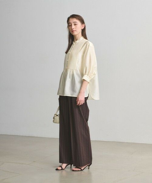 UNITED ARROWS / ユナイテッドアローズ シャツ・ブラウス | シルキー ピンタック ブラウス ‐ウォッシャブル‐ | 詳細5