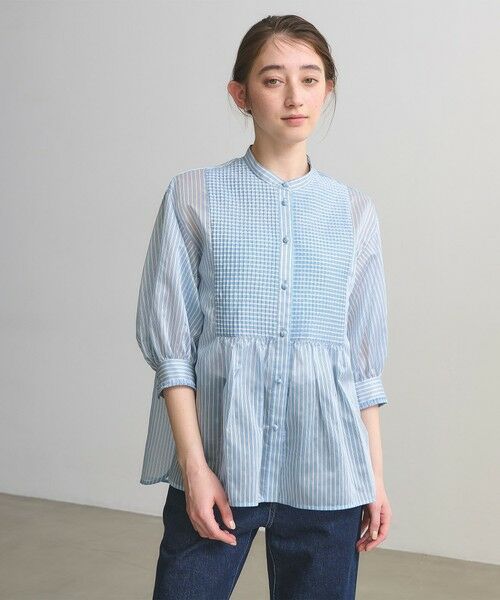 UNITED ARROWS / ユナイテッドアローズ シャツ・ブラウス | シルキー ピンタック ブラウス ‐ウォッシャブル‐ | 詳細23