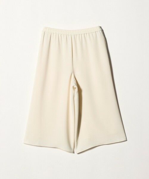 UNITED ARROWS / ユナイテッドアローズ その他パンツ | COMFY クロップド ワイドパンツ ホワイト ‐防汚 UVカット ウォッシャブル‐ | 詳細1