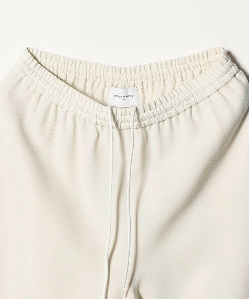 UNITED ARROWS / ユナイテッドアローズ その他パンツ | COMFY クロップド ワイドパンツ ホワイト ‐防汚 UVカット ウォッシャブル‐ | 詳細11
