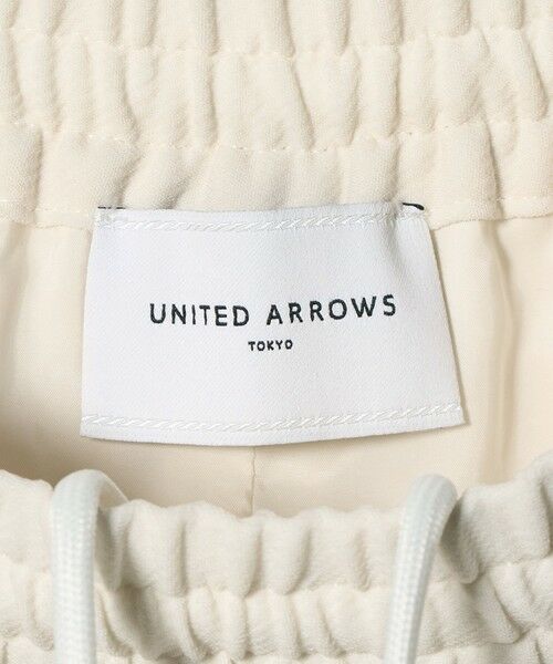 UNITED ARROWS / ユナイテッドアローズ その他パンツ | COMFY クロップド ワイドパンツ ホワイト ‐防汚 UVカット ウォッシャブル‐ | 詳細14