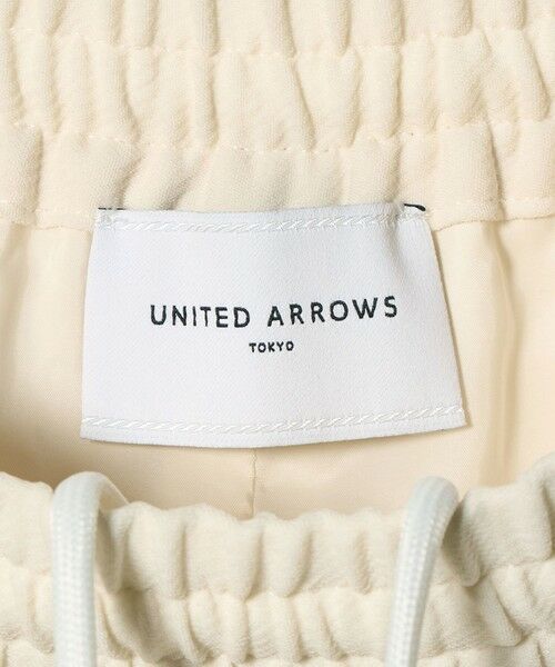 UNITED ARROWS / ユナイテッドアローズ その他パンツ | COMFY クロップド ワイドパンツ ホワイト ‐防汚 UVカット ウォッシャブル‐ | 詳細7
