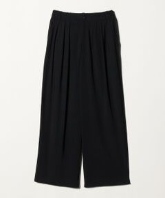 UNITED ARROWS / ユナイテッドアローズ スラックス・ドレスパンツ | ジャージー タック ワイドパンツ ‐ウォッシャブル‐