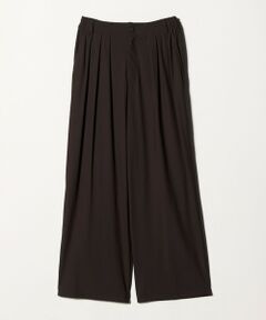 UNITED ARROWS / ユナイテッドアローズ スラックス・ドレスパンツ | ジャージー タック ワイドパンツ ‐ウォッシャブル‐