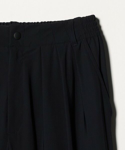UNITED ARROWS / ユナイテッドアローズ スラックス・ドレスパンツ | ジャージー タック ワイドパンツ ‐ウォッシャブル‐ | 詳細4