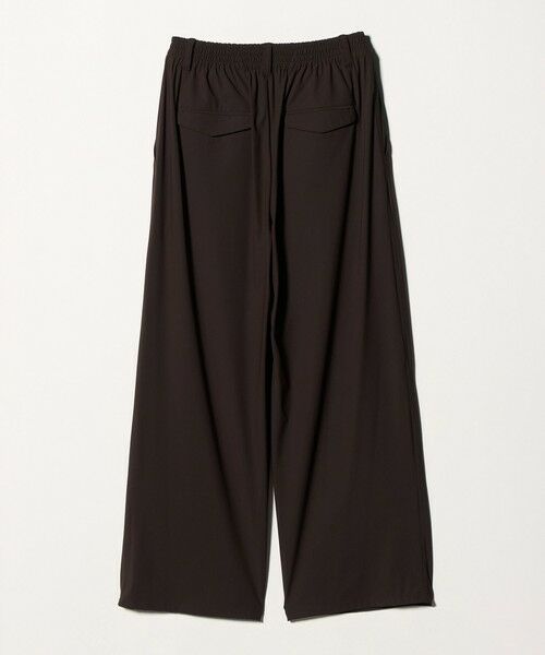 UNITED ARROWS / ユナイテッドアローズ スラックス・ドレスパンツ | ジャージー タック ワイドパンツ ‐ウォッシャブル‐ | 詳細4