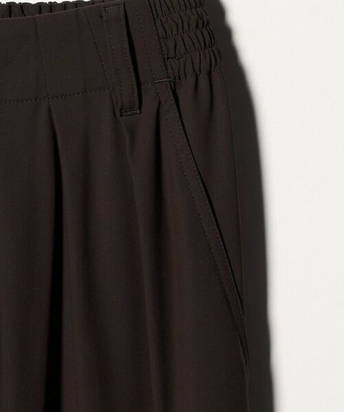 UNITED ARROWS / ユナイテッドアローズ スラックス・ドレスパンツ | ジャージー タック ワイドパンツ ‐ウォッシャブル‐ | 詳細6