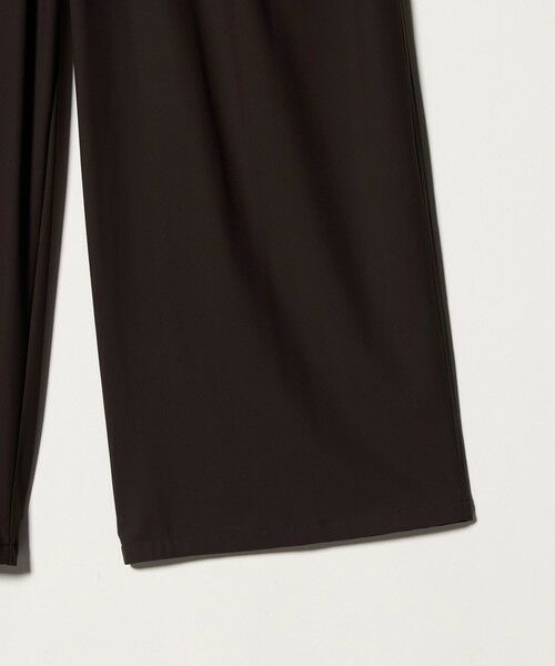 UNITED ARROWS / ユナイテッドアローズ スラックス・ドレスパンツ | ジャージー タック ワイドパンツ ‐ウォッシャブル‐ | 詳細9