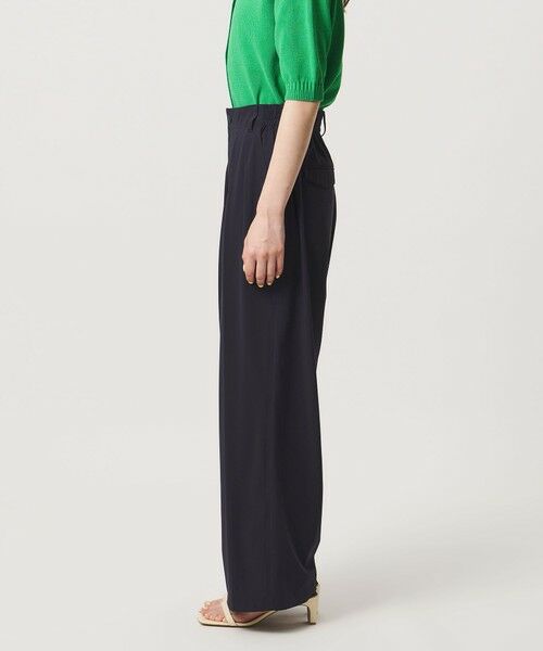 UNITED ARROWS / ユナイテッドアローズ スラックス・ドレスパンツ | ジャージー タック ワイドパンツ ‐ウォッシャブル‐ | 詳細29