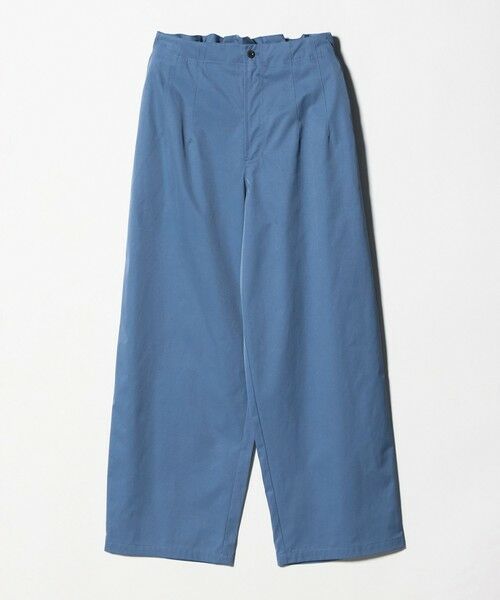 UNITED ARROWS / ユナイテッドアローズ チノ・ワークパンツ | バック ギャザー リボンデザイン パンツ（COBALT）