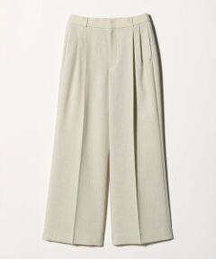 UNITED ARROWS / ユナイテッドアローズ スラックス・ドレスパンツ | Spiree ストライプ ワイドパンツ ‐ウォッシャブル‐