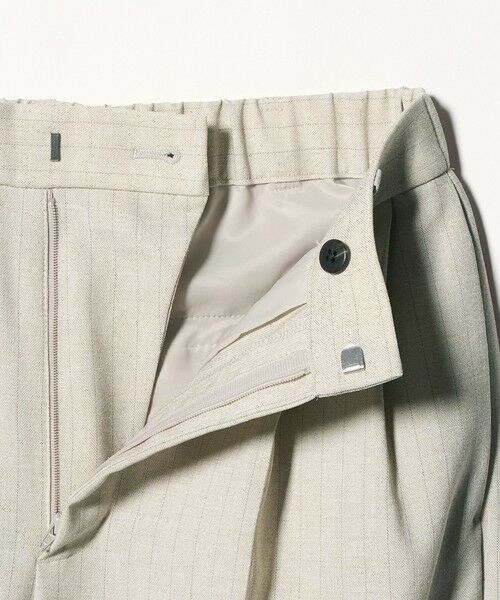 UNITED ARROWS / ユナイテッドアローズ スラックス・ドレスパンツ | Spiree ストライプ ワイドパンツ ‐ウォッシャブル‐ | 詳細9