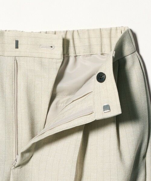 UNITED ARROWS / ユナイテッドアローズ スラックス・ドレスパンツ | Spiree ストライプ ワイドパンツ ‐ウォッシャブル‐ | 詳細2