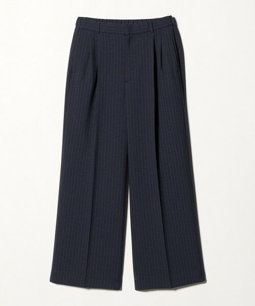 UNITED ARROWS / ユナイテッドアローズ スラックス・ドレスパンツ | Spiree ストライプ ワイドパンツ ‐ウォッシャブル‐ | 詳細14