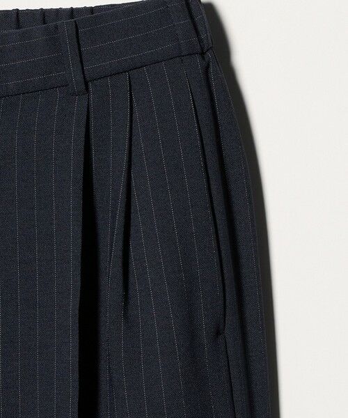 UNITED ARROWS / ユナイテッドアローズ スラックス・ドレスパンツ | Spiree ストライプ ワイドパンツ ‐ウォッシャブル‐ | 詳細17