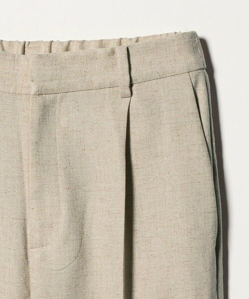 UNITED ARROWS / ユナイテッドアローズ スラックス・ドレスパンツ | Spiree IAS タック テーパードパンツ ‐UVカット 接触冷感 ウォッシャブル‐ | 詳細7