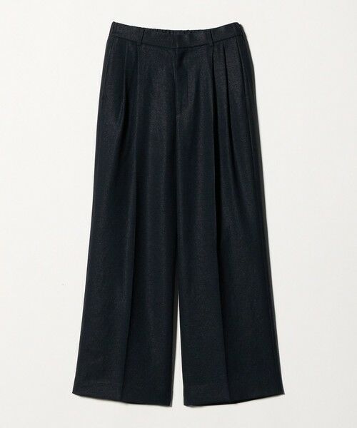 UNITED ARROWS / ユナイテッドアローズ スラックス・ドレスパンツ | Spiree IAS 2タック ワイドパンツ ‐UVカット 接触冷感 ウォッシャブル‐（NAVY）