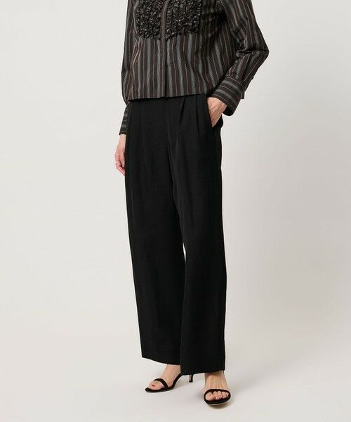 UNITED ARROWS / ユナイテッドアローズ その他パンツ | タック イージーパンツ ‐ウォッシャブル‐ | 詳細1