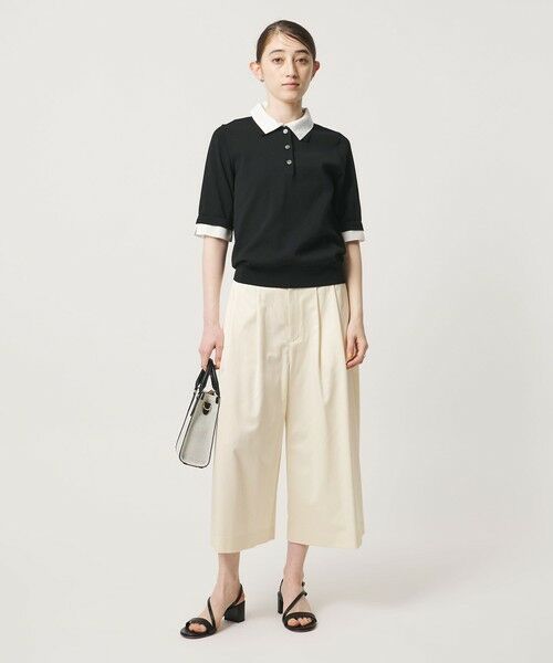 UNITED ARROWS / ユナイテッドアローズ ショート・ハーフ・半端丈パンツ | ギャバ クロップド パンツ | 詳細2