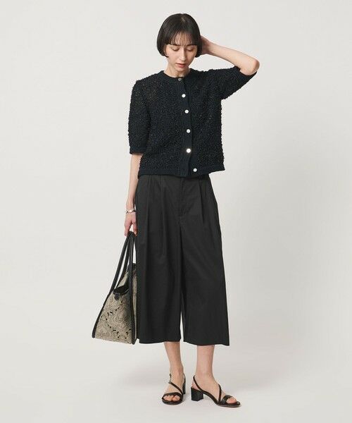 UNITED ARROWS / ユナイテッドアローズ ショート・ハーフ・半端丈パンツ | ギャバ クロップド パンツ | 詳細9
