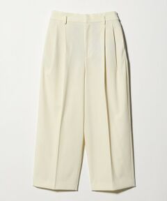 UNITED ARROWS / ユナイテッドアローズ ショート・ハーフ・半端丈パンツ | タック テーパード クロップド パンツ