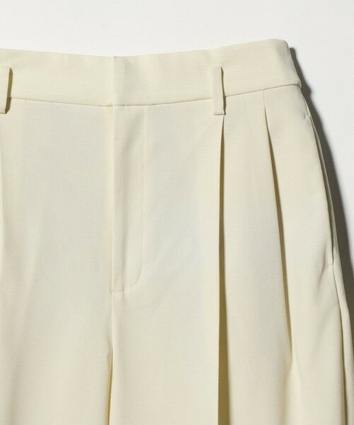 UNITED ARROWS / ユナイテッドアローズ ショート・ハーフ・半端丈パンツ | タック テーパード クロップド パンツ | 詳細1