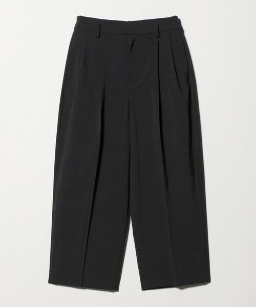 UNITED ARROWS / ユナイテッドアローズ ショート・ハーフ・半端丈パンツ | タック テーパード クロップド パンツ | 詳細12