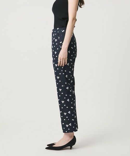 UNITED ARROWS / ユナイテッドアローズ ショート・ハーフ・半端丈パンツ | エンブロイダリー フラワー スリム テーパードパンツ ‐ウォッシャブル‐ | 詳細24