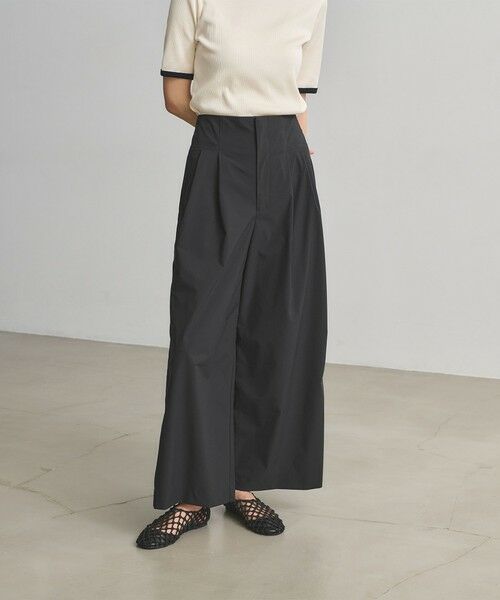 UNITED ARROWS / ユナイテッドアローズ スラックス・ドレスパンツ | ティピカル イージー ワイドパンツ ‐はっ水 UVカット 防しわ ウォッシャブル‐（BLACK）