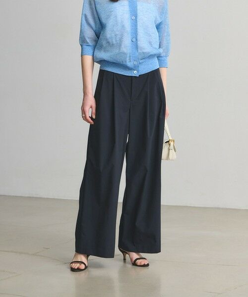 UNITED ARROWS / ユナイテッドアローズ スラックス・ドレスパンツ | ティピカル イージー ワイドパンツ ‐はっ水 UVカット 防しわ ウォッシャブル‐ | 詳細11